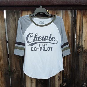 Star Wars three quarter sleeve tee